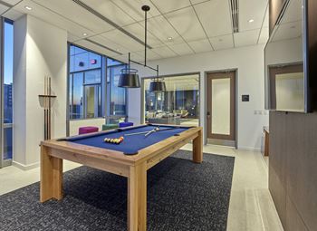 Billiard room